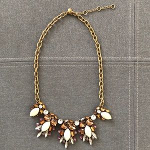 J.Crew Mixed Stones Statement Necklace